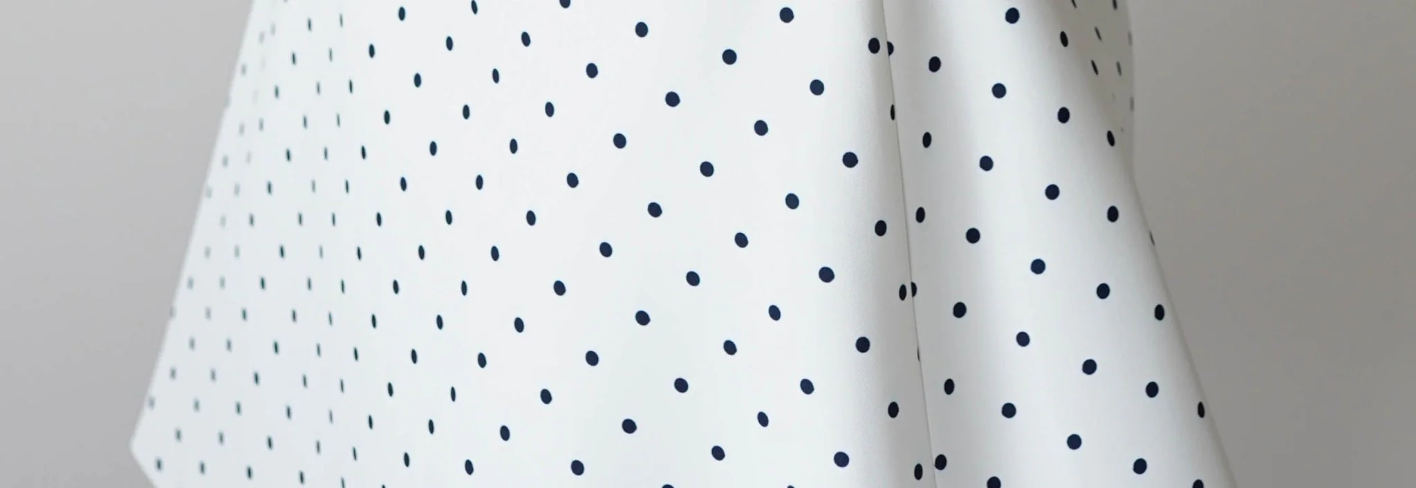 Isobel Polka Dot Halterneck Mini Dress | White - Image 11